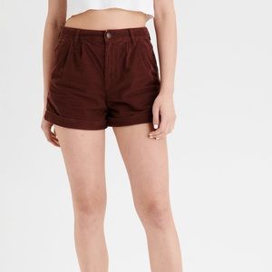 New American eagle corduroy mom shorts
